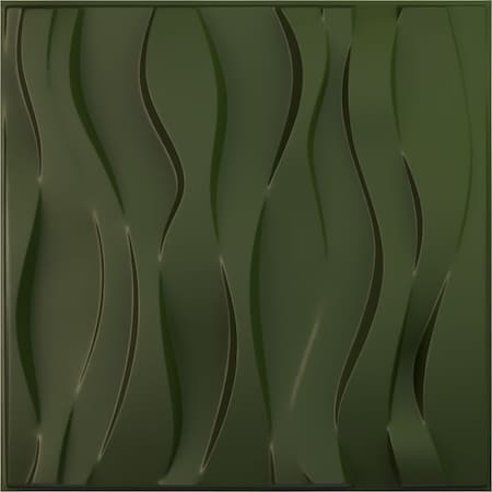 Ekena Millwork 19 5/8in. W x 19 5/8in. H Riverbank EnduraWall Decorative 3D Wall Panel Covers 2.67 Sq. Ft. WP20X20RVGCG
